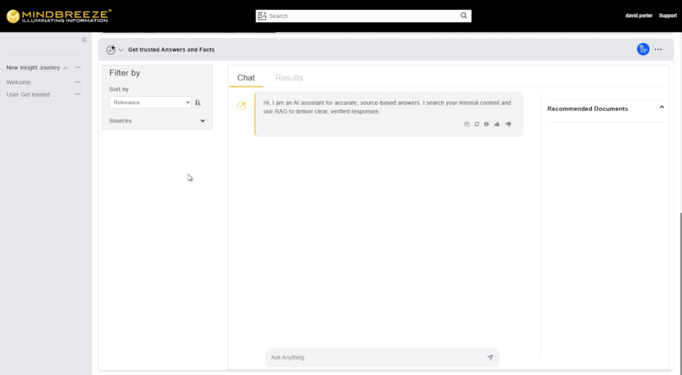 Mindbreeze Insight Workplace Multi Modal input